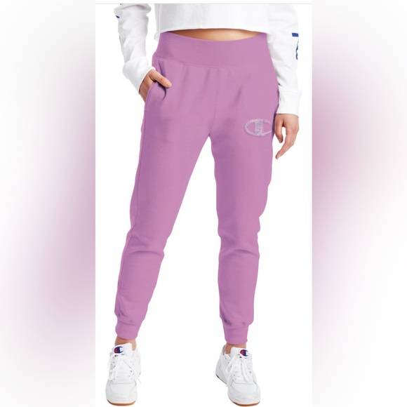Champion purple jogger sweatpants - Picture 1 of 6